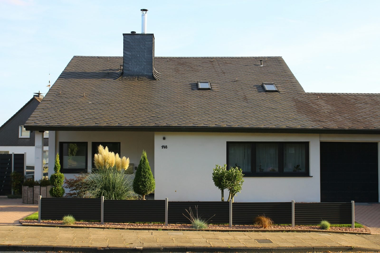 Maison individuelle et son jardin